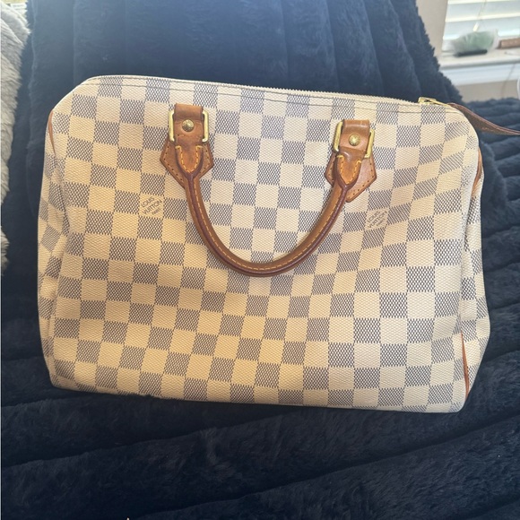 Louis Vuitton Damier Azur Speedy 30 - Picture 2 of 12